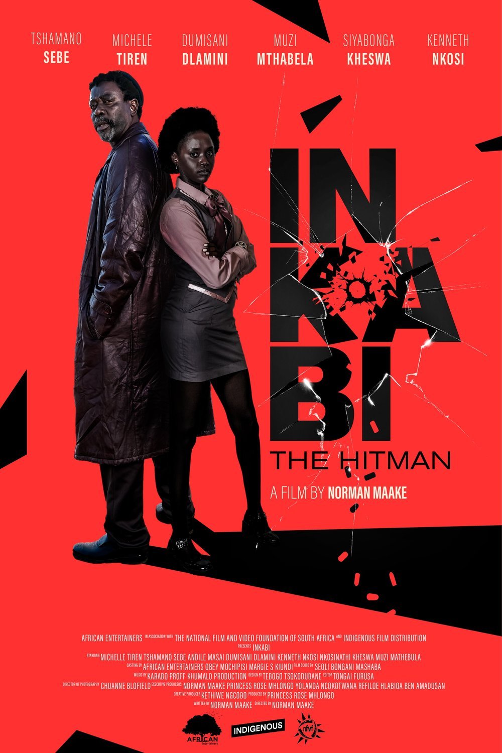 Zulu poster of the movie Inkabi the Hitman