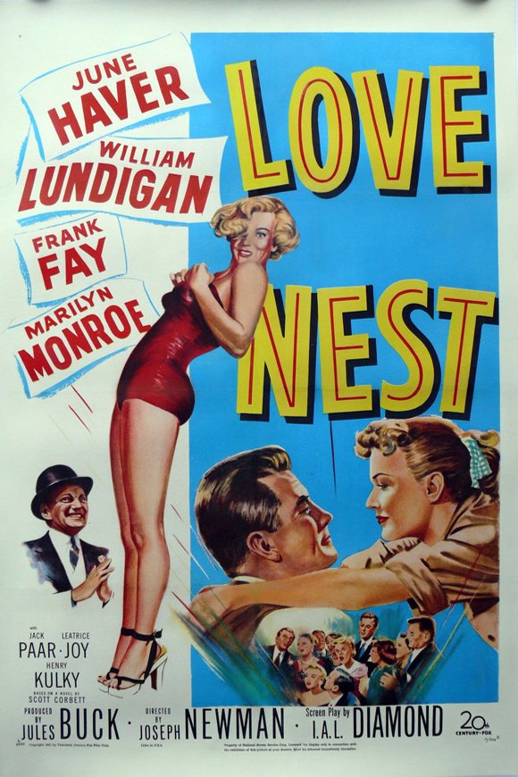 L'affiche du film Love Nest [1951]