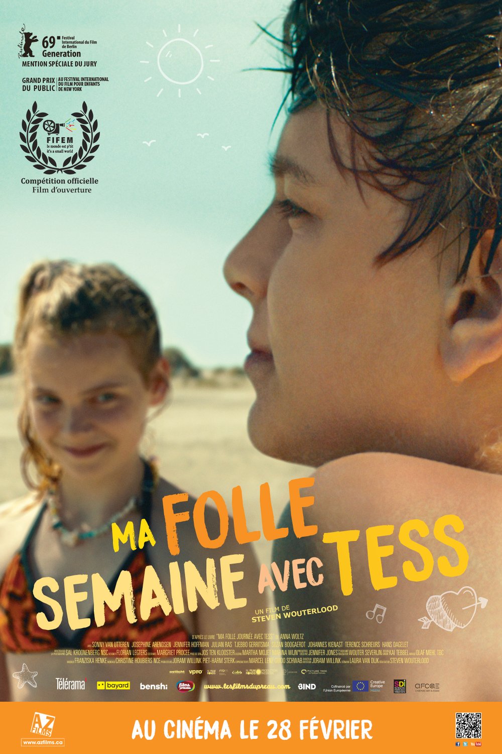 L'affiche du film Ma folle semaine avec Tess