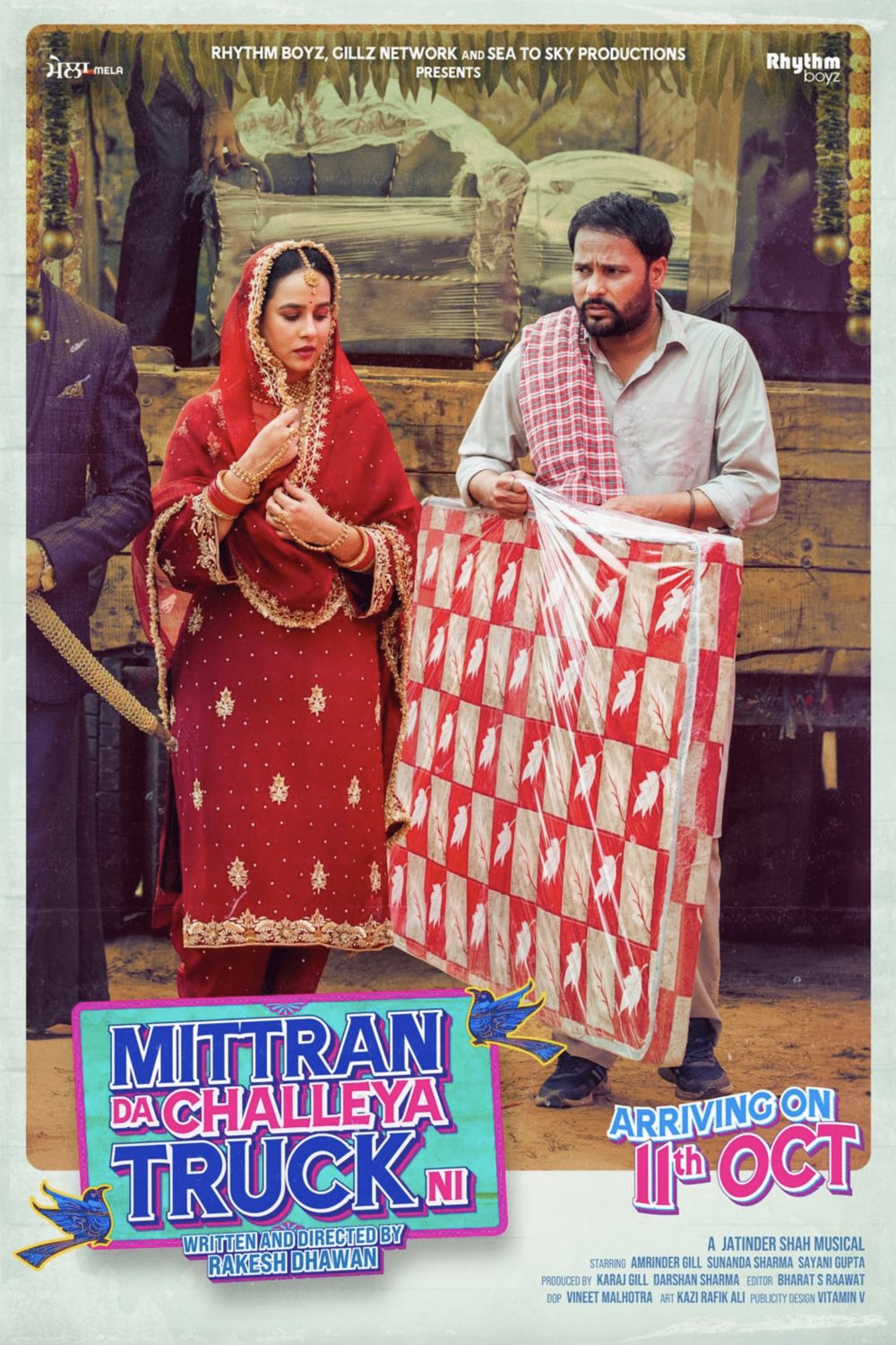 Punjabi poster of the movie Mittran Da Challeya Truck Ni