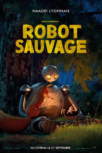 L'affiche du film Robot sauvage