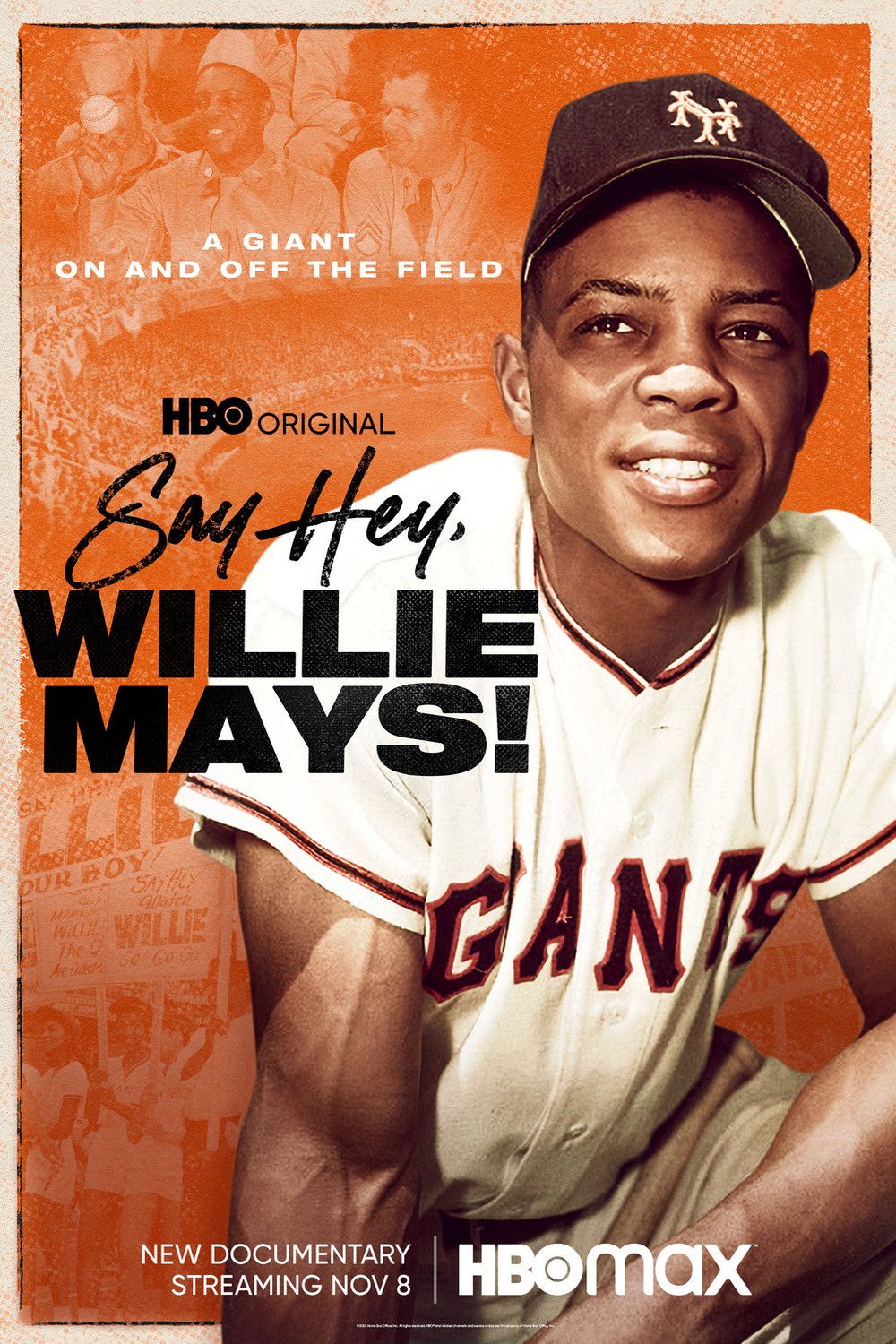 L'affiche du film Say Hey, Willie Mays! [2022]