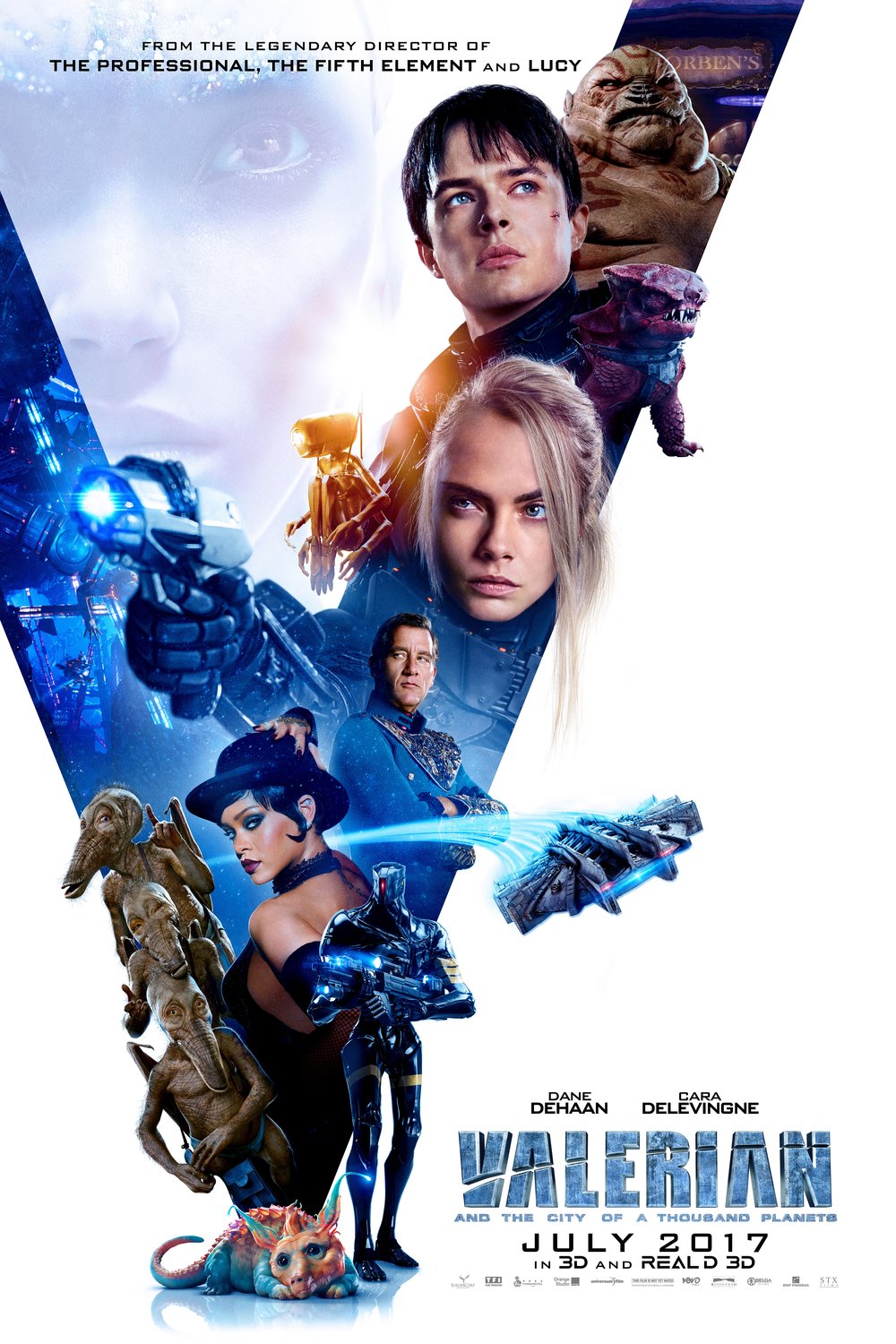 L'affiche du film Valerian and the City of a Thousand Planets [2017]