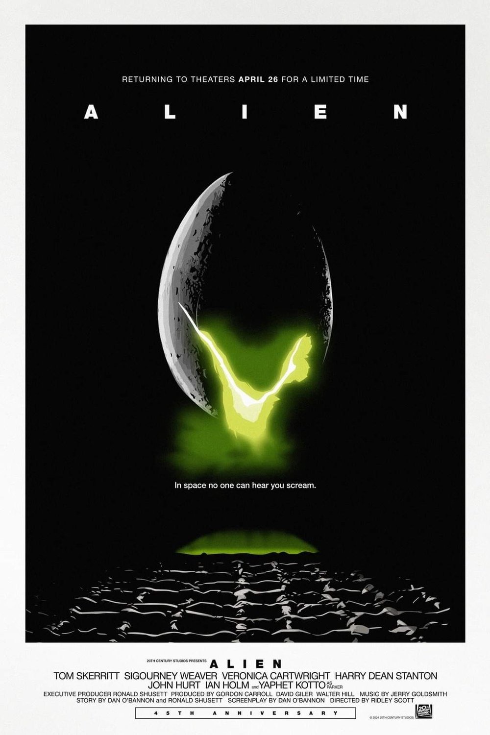 L'affiche du film Alien v.f. [1979]