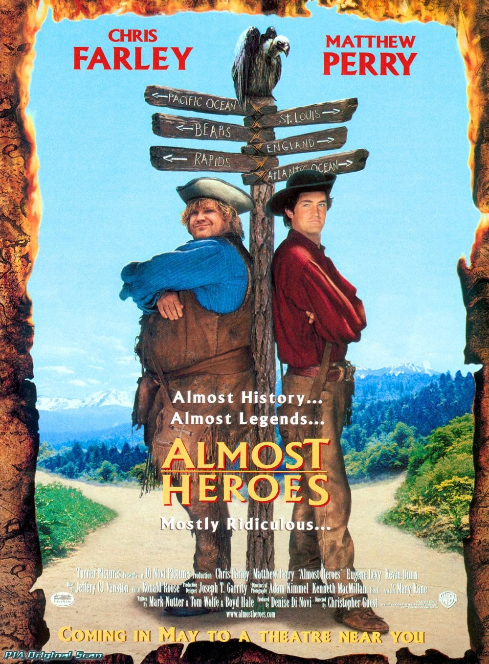 L'affiche du film Almost Heroes [1998]