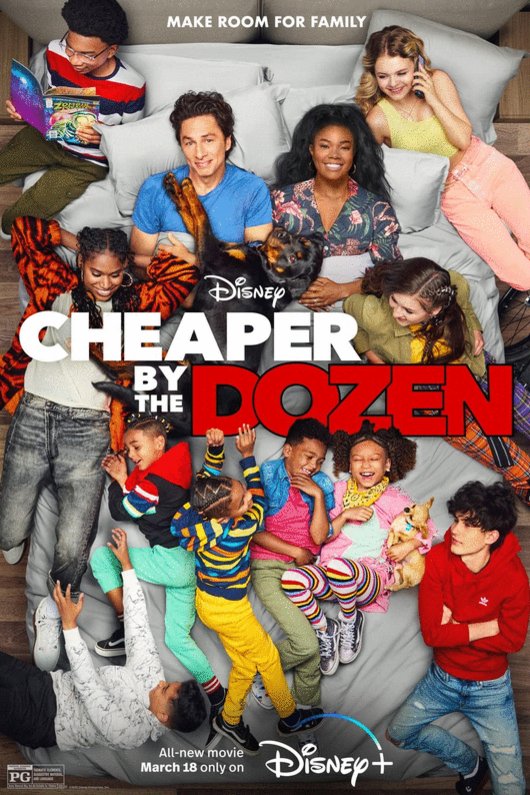 Poster of the movie Cheaper by the Dozen