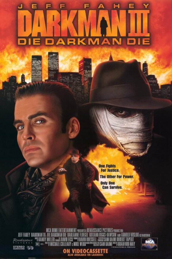 L'affiche du film Darkman III: Die Darkman Die [1996]