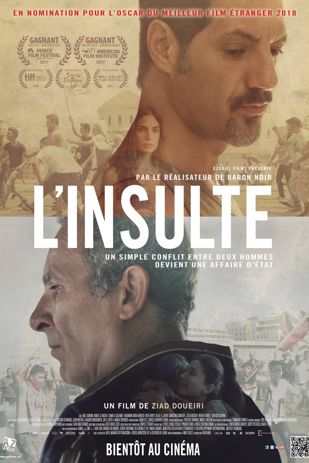 L'affiche du film L'Insulte