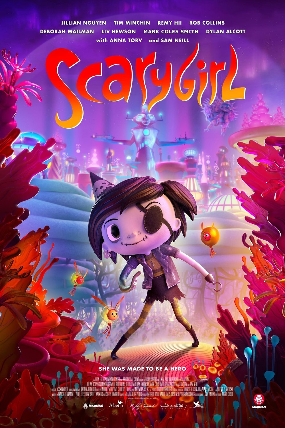 L'affiche du film Scarygirl [2023]