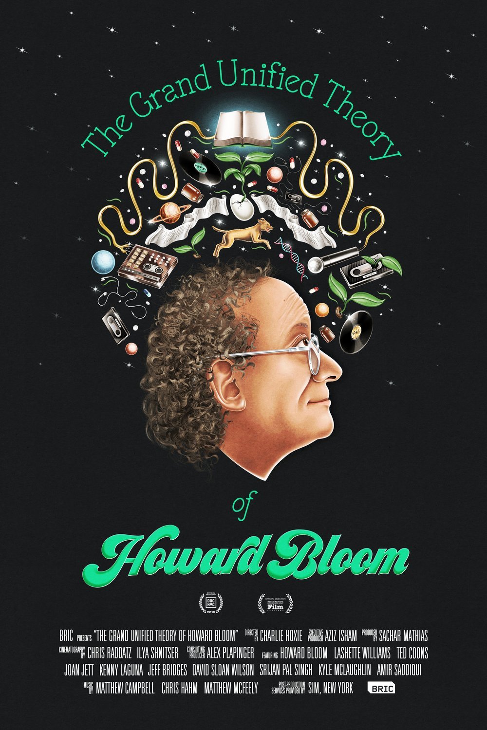 L'affiche du film The Grand Unified Theory of Howard Bloom [2019]