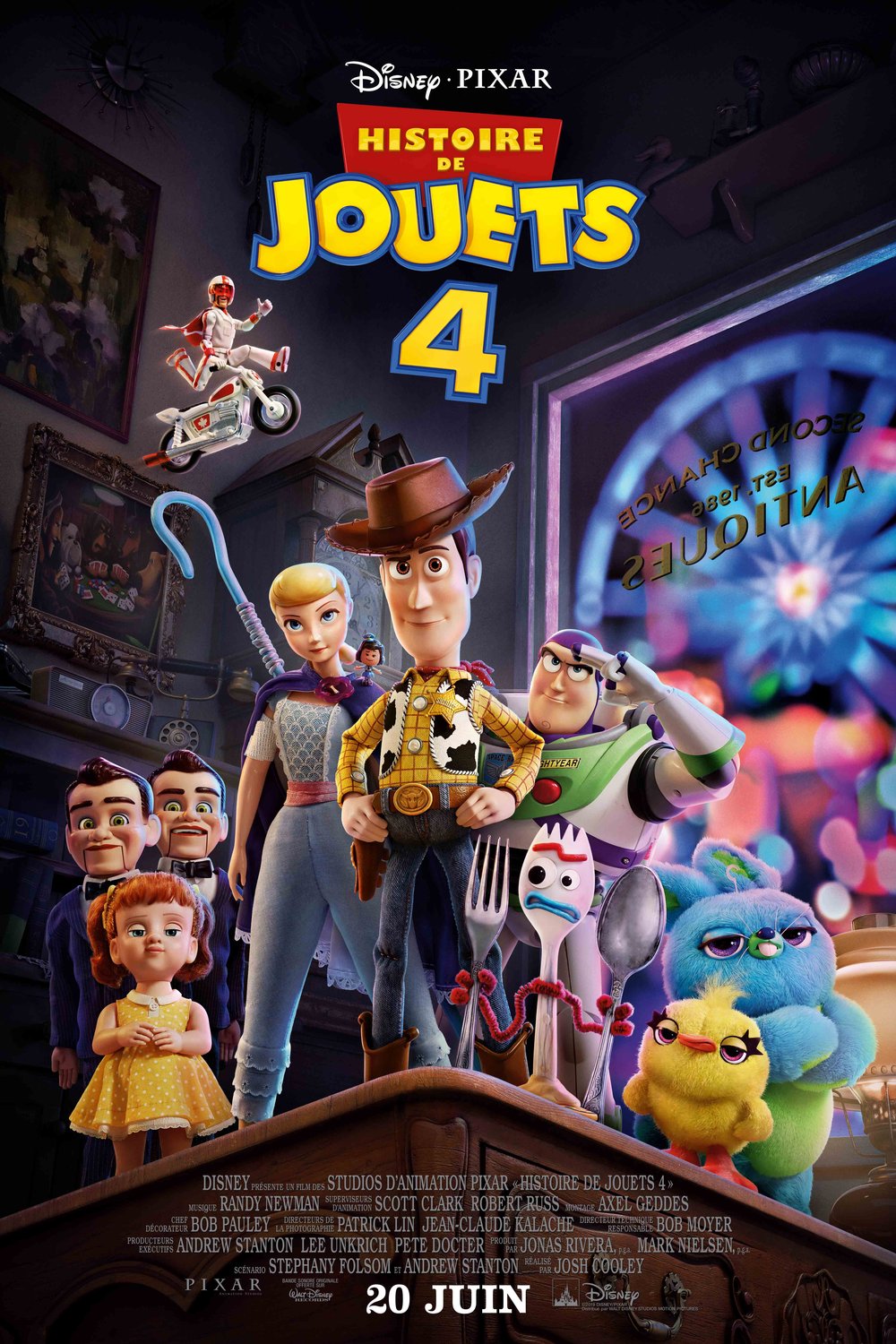 L'affiche du film Histoire de jouets 4