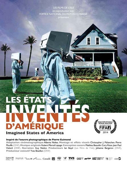 L'affiche du film Les États inventés d'Amérique