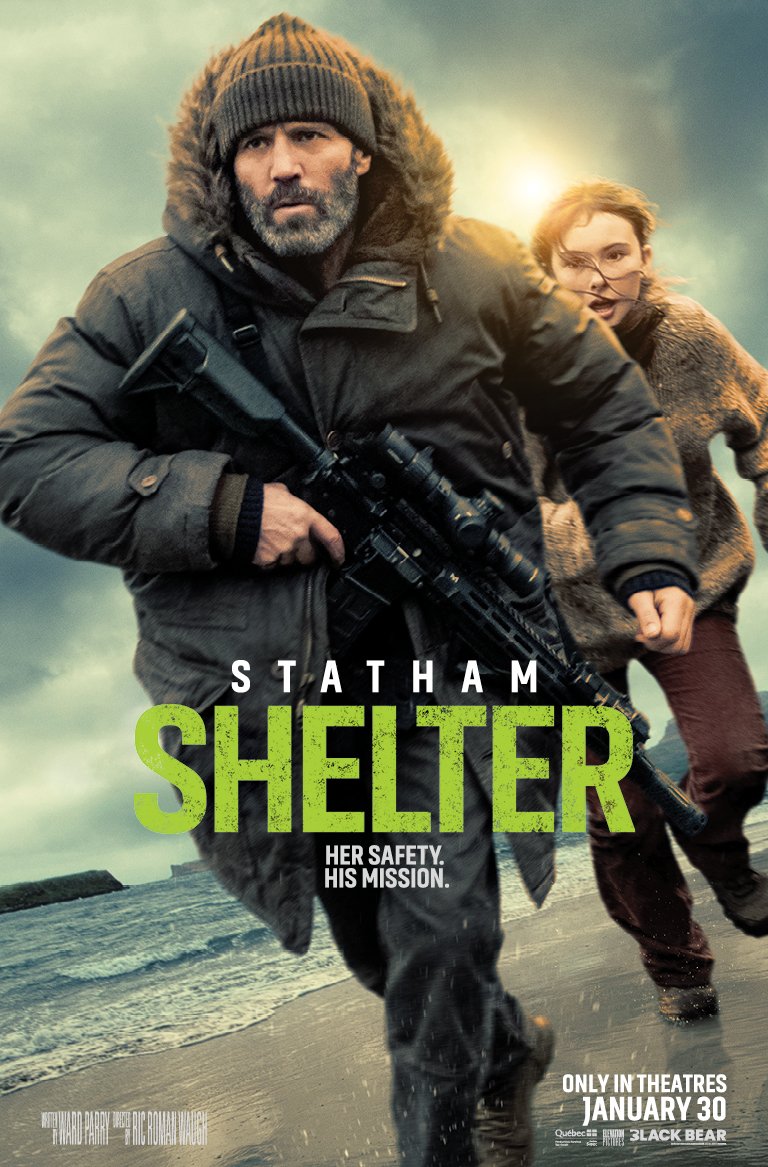 L'affiche du film Shelter [2026]