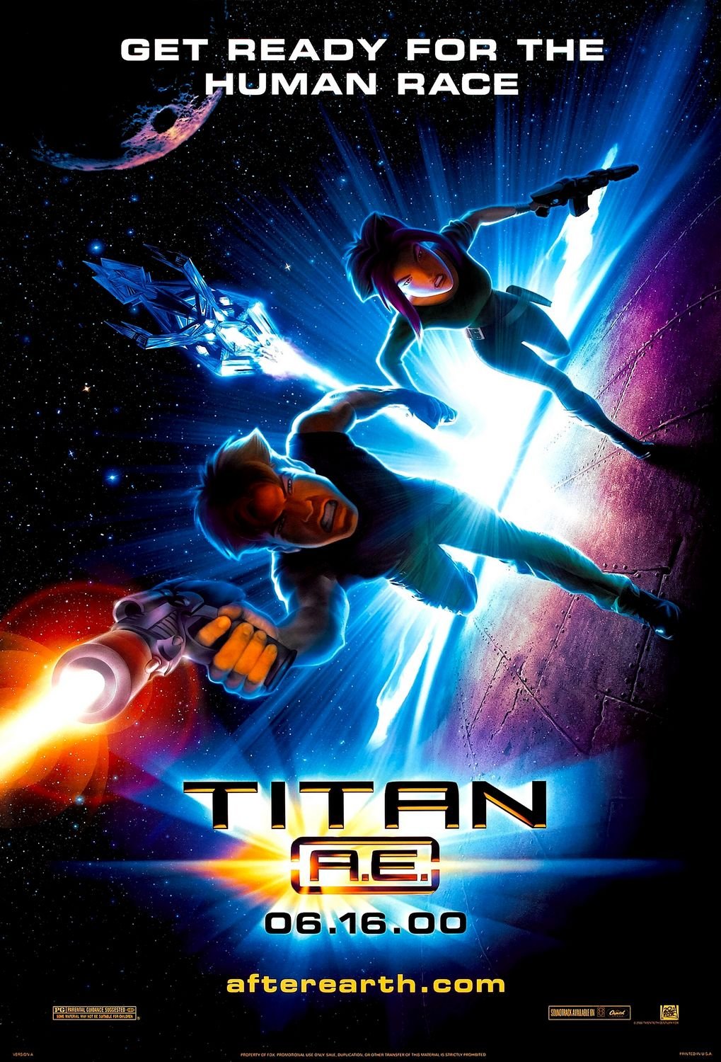 L'affiche du film Titan A.E. [2000]