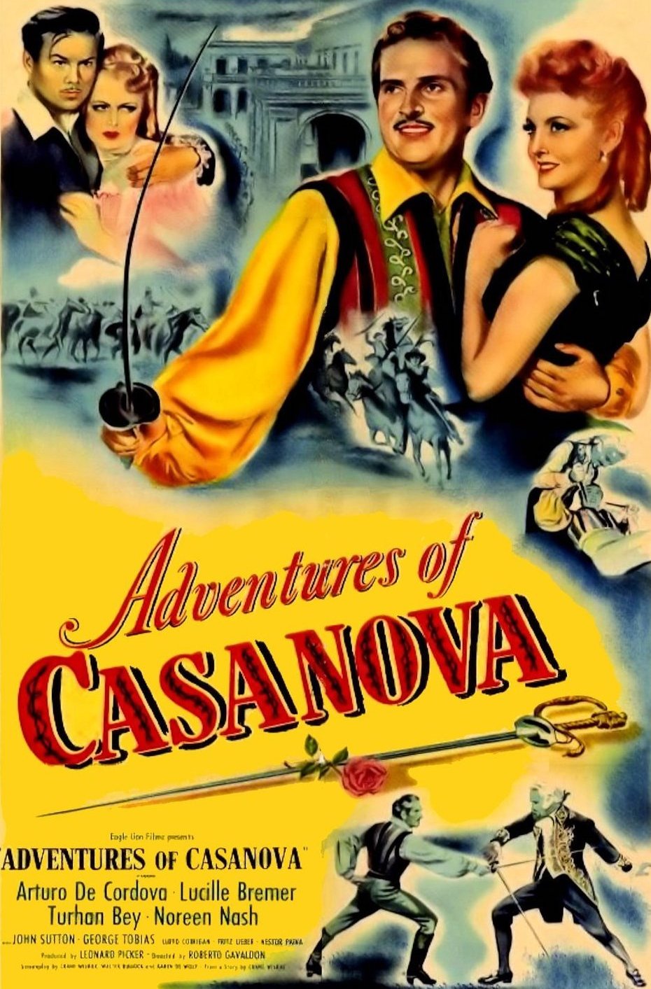 Poster of the movie Adventures of Casanova [1948]