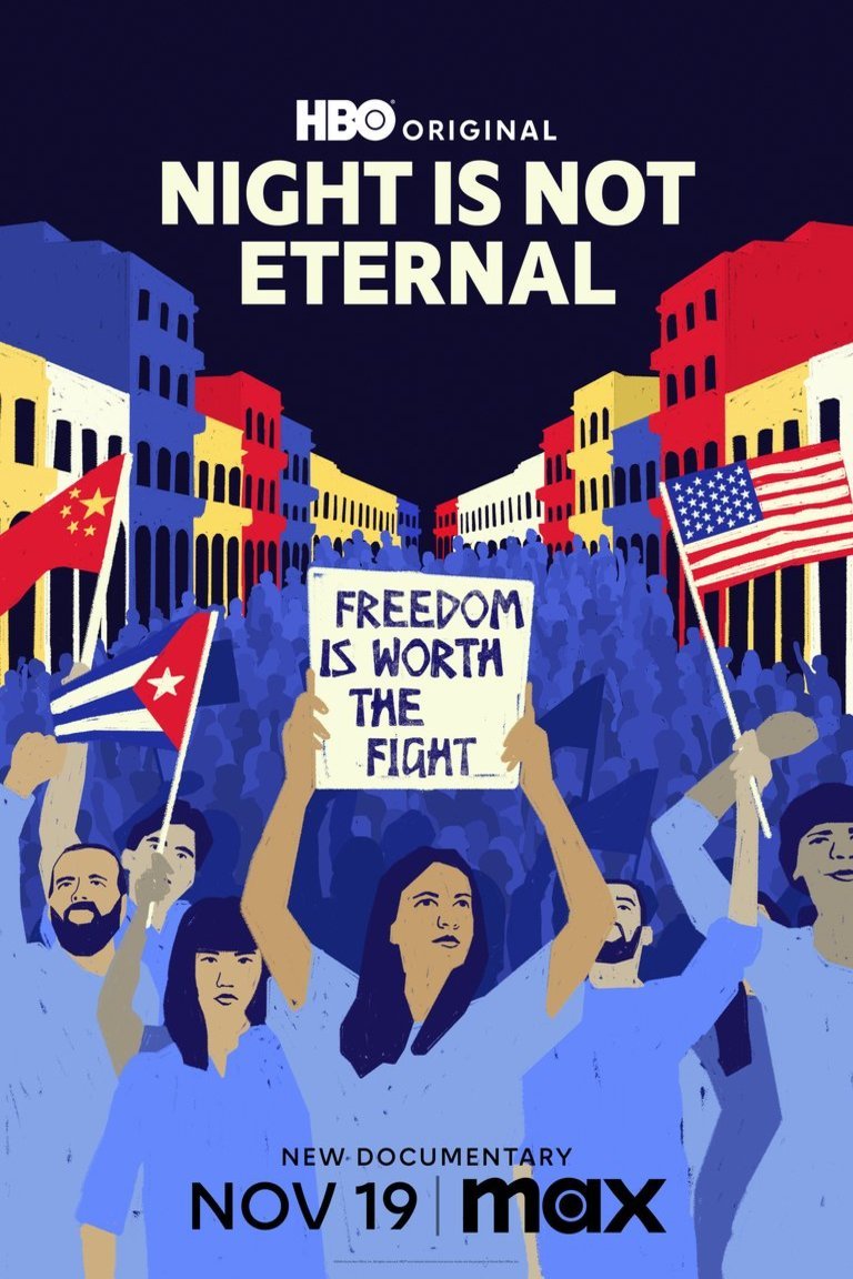 L'affiche du film Night Is Not Eternal [2024]