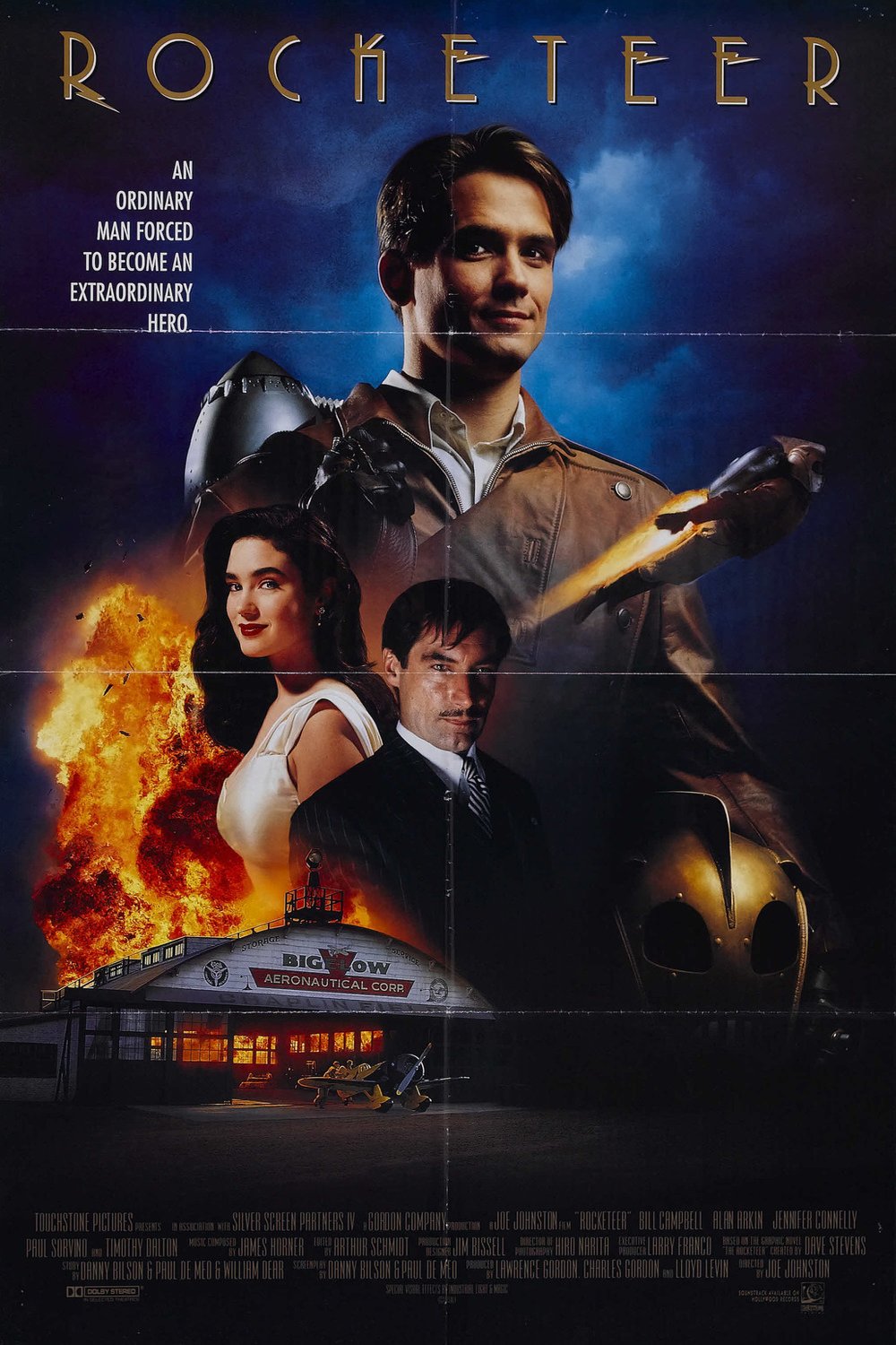 L'affiche du film The Rocketeer