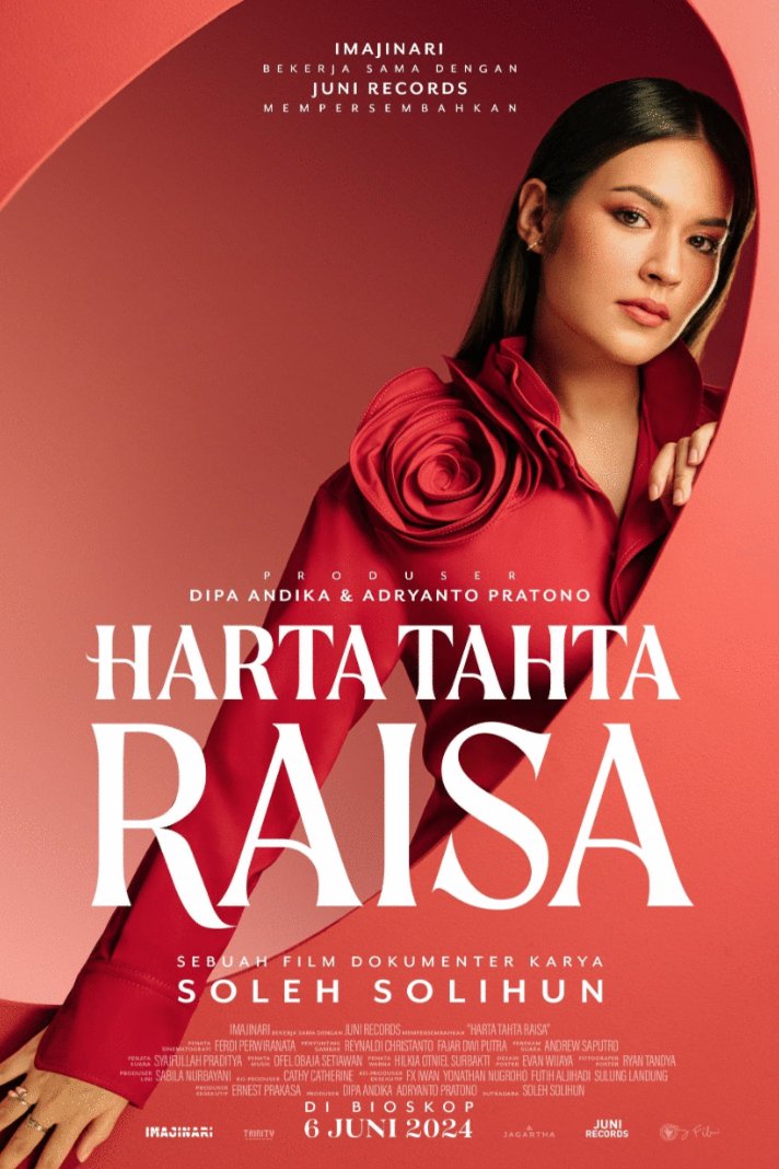 L'affiche originale du film Raisa: We Love You en Indonésien