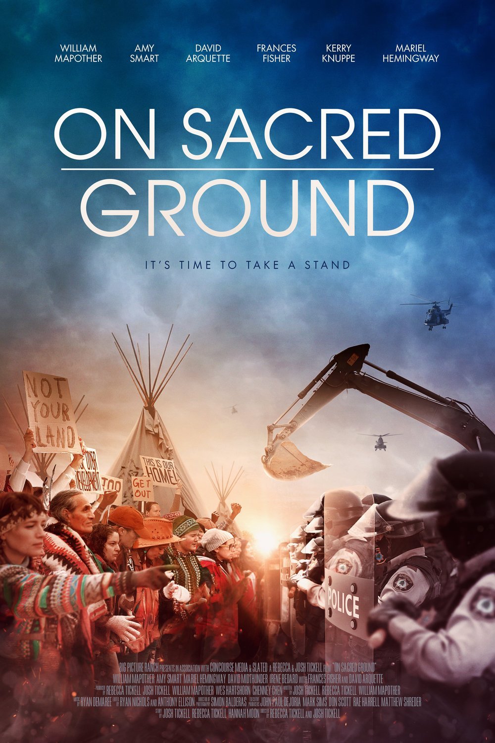 L'affiche du film On Sacred Ground [2023]