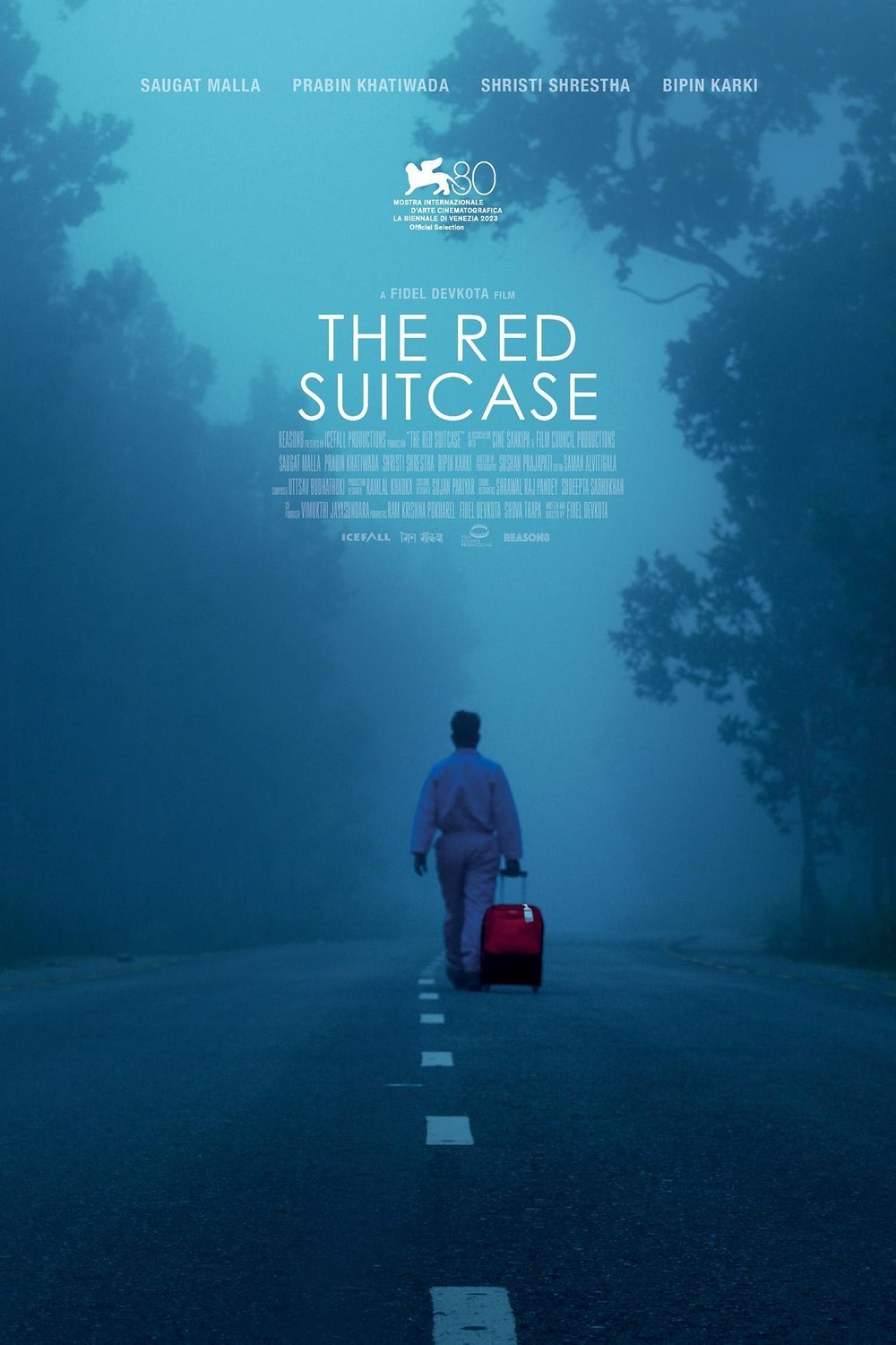 L'affiche du film The Red Suitcase [2023]