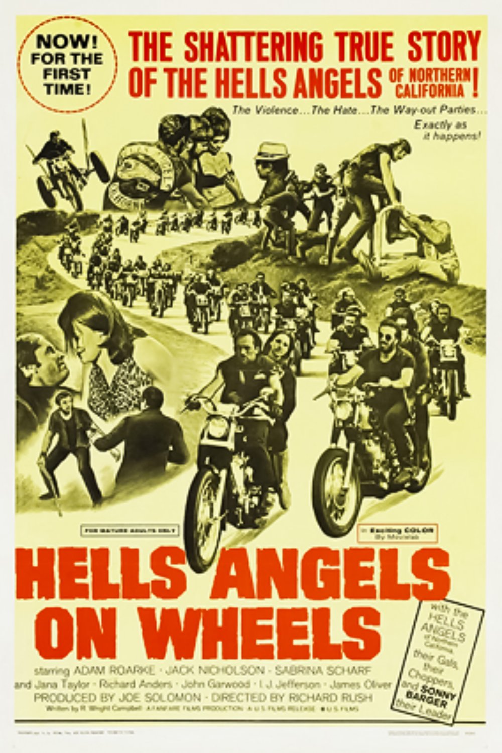 Poster of the movie Hells Angels on Wheels [1967]