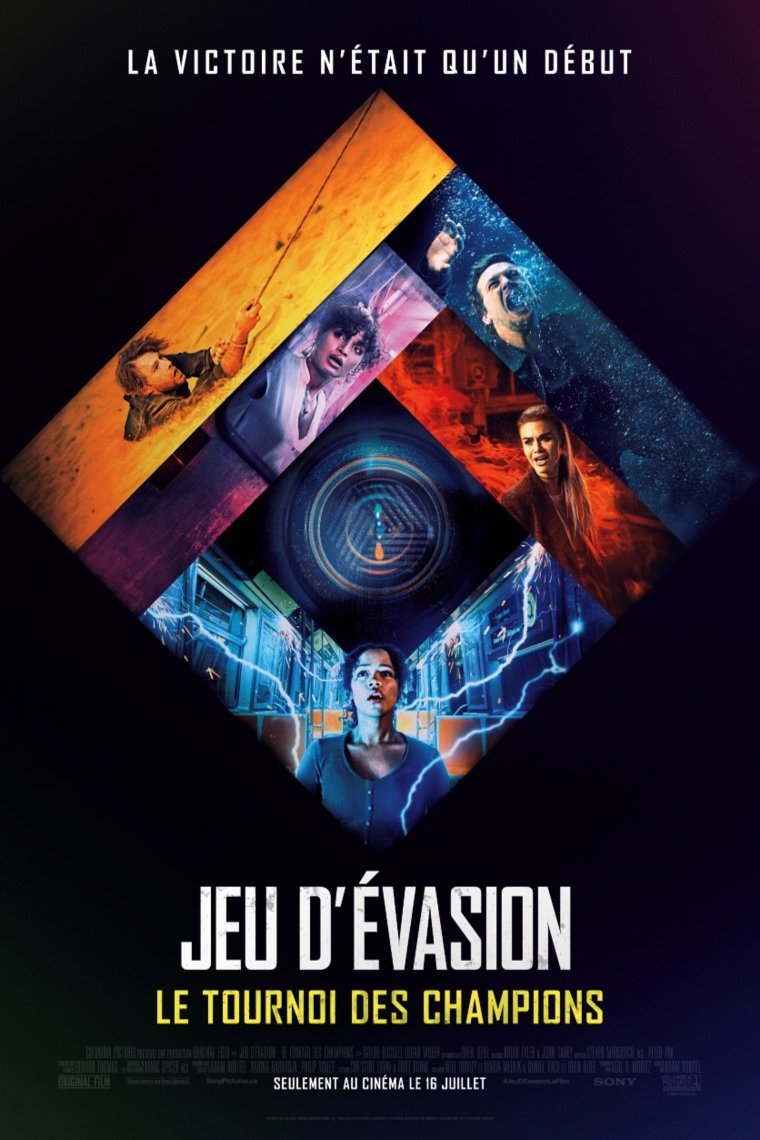 L'affiche du film Jeu d'évasion: Le tournoi des champions