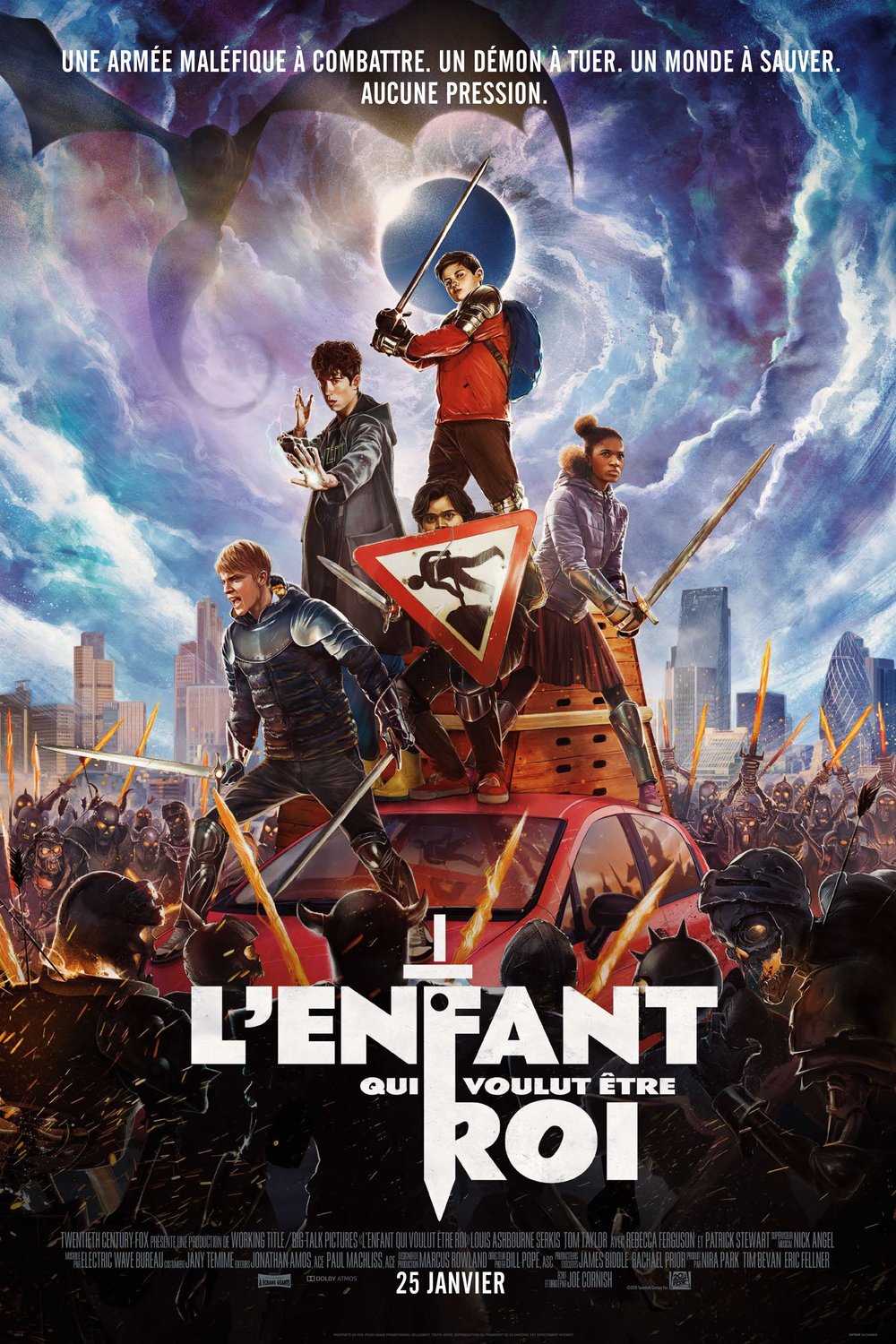 L'affiche du film L'Enfant qui voulut être roi