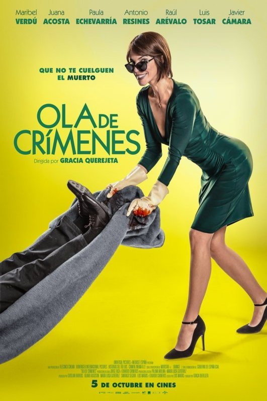 Spanish poster of the movie Ola de crímenes