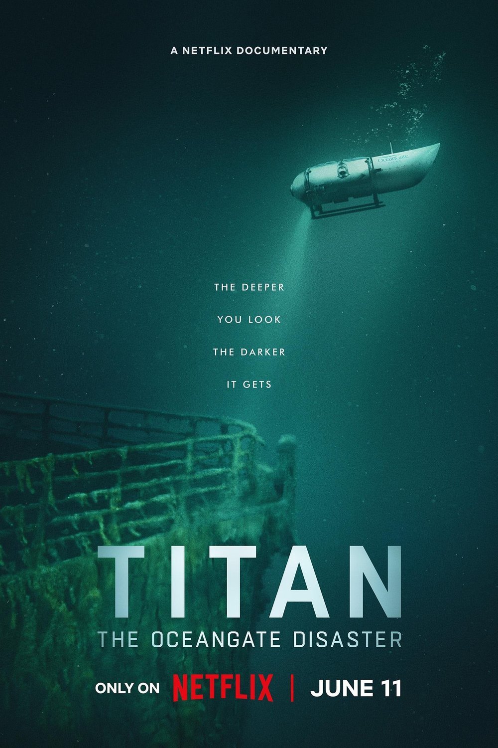 L'affiche du film Titan: The OceanGate Disaster