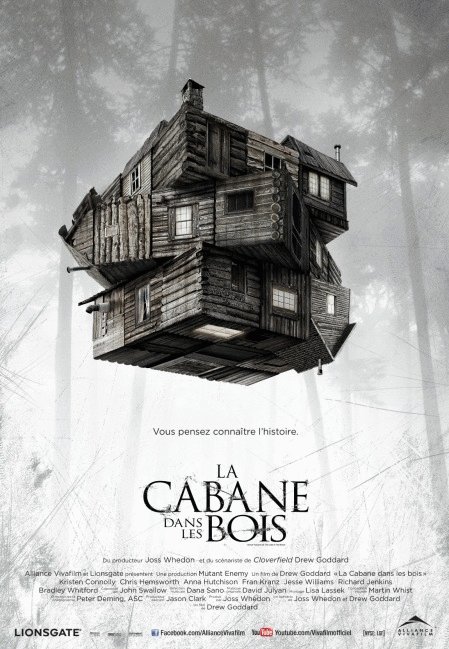 L'affiche du film La Cabane dans les bois