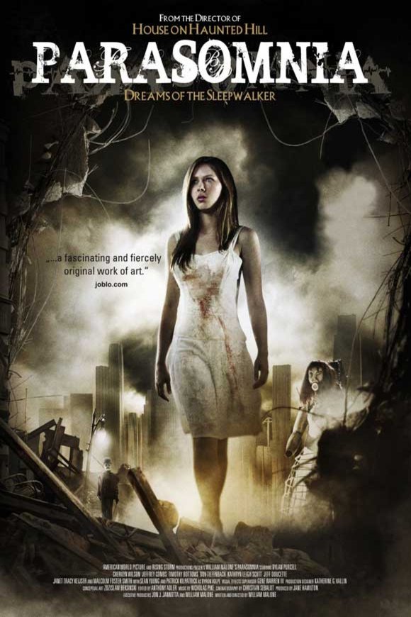 L'affiche du film Parasomnia [2008]