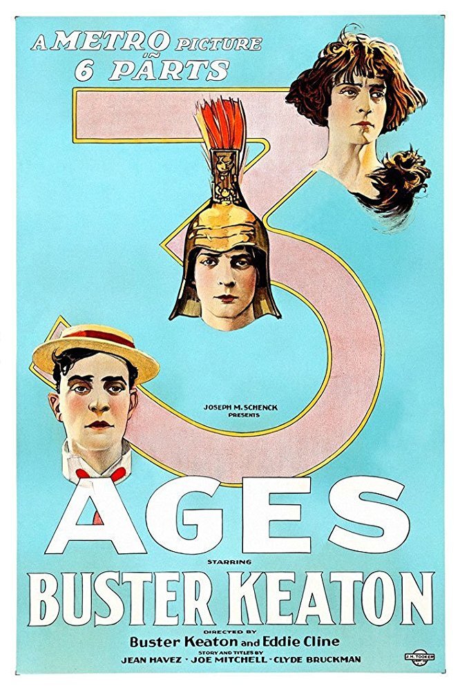 L'affiche du film Three Ages [1923]