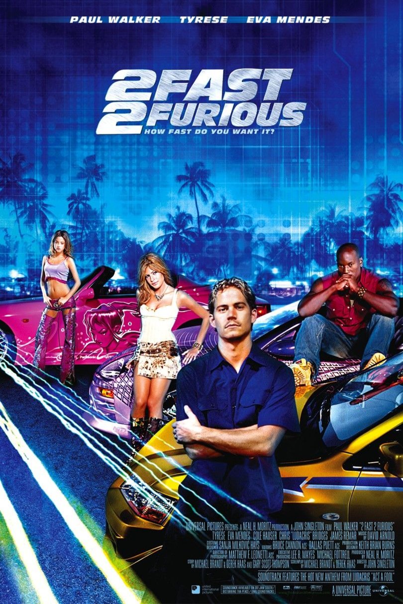 L'affiche du film 2 Fast 2 Furious [2003]