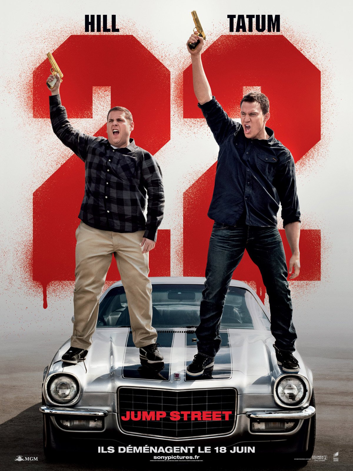 L'affiche du film 22 Jump Street