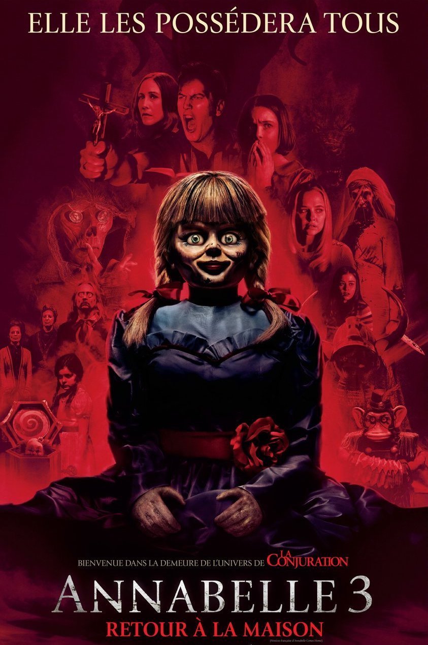 L'affiche du film Annabelle 3: Retour à la maison