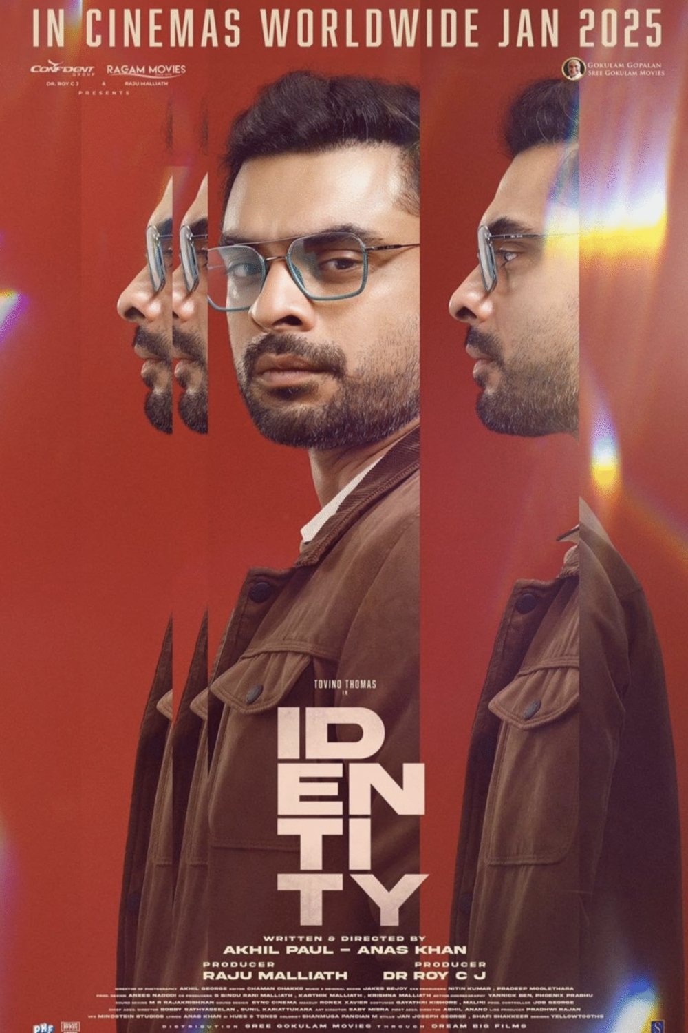 Malayalam poster of the movie Identity