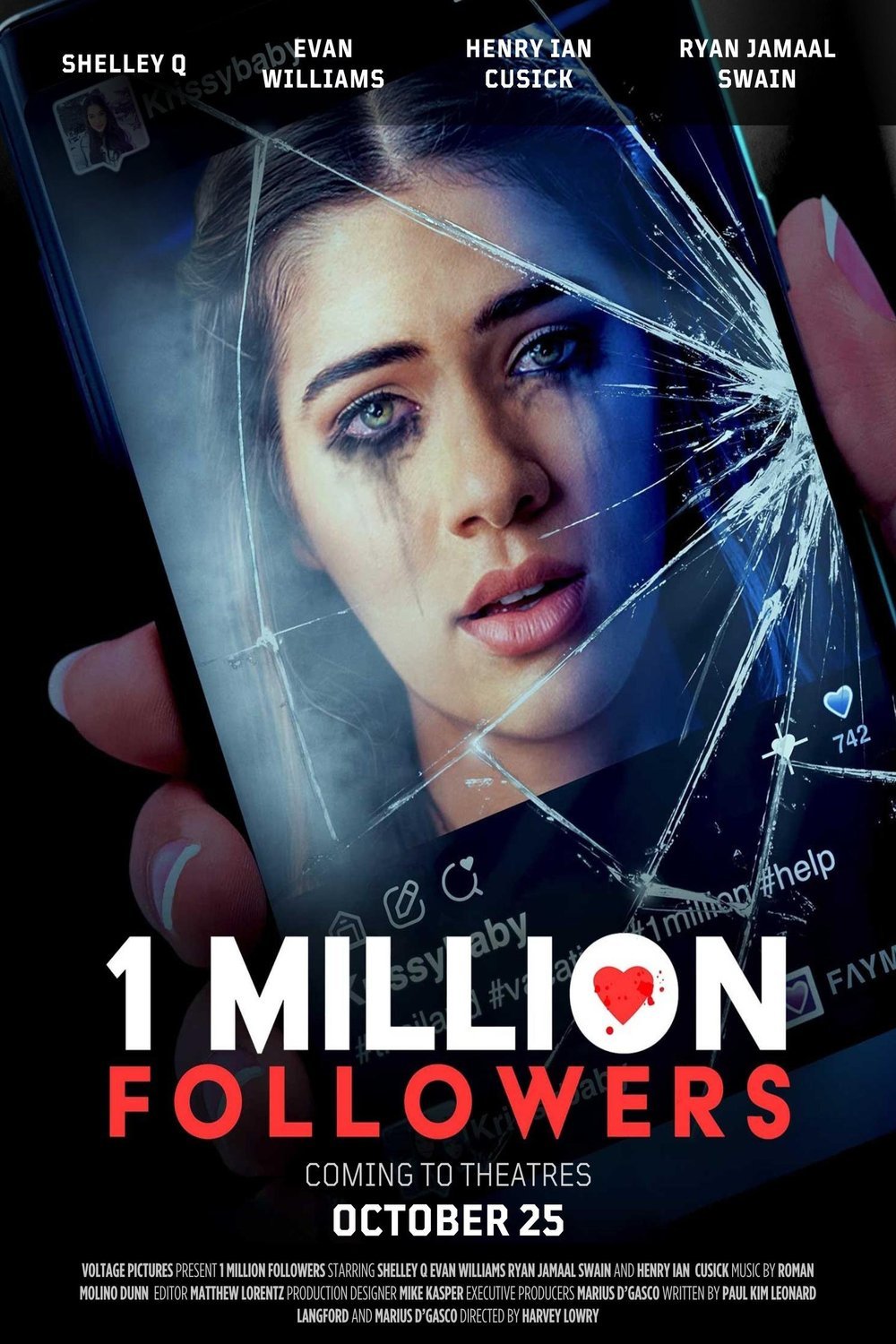 L'affiche du film 1 Million Followers