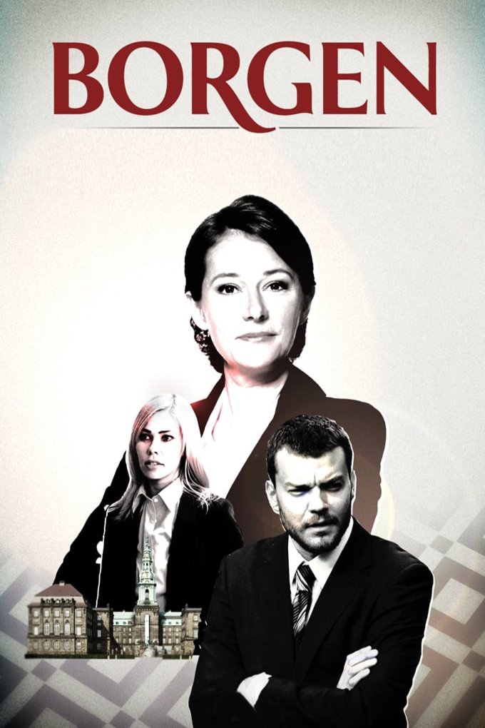 Danish poster of the movie Borgen