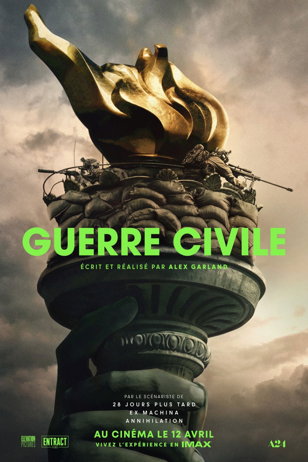 L'affiche du film Guerre Civile