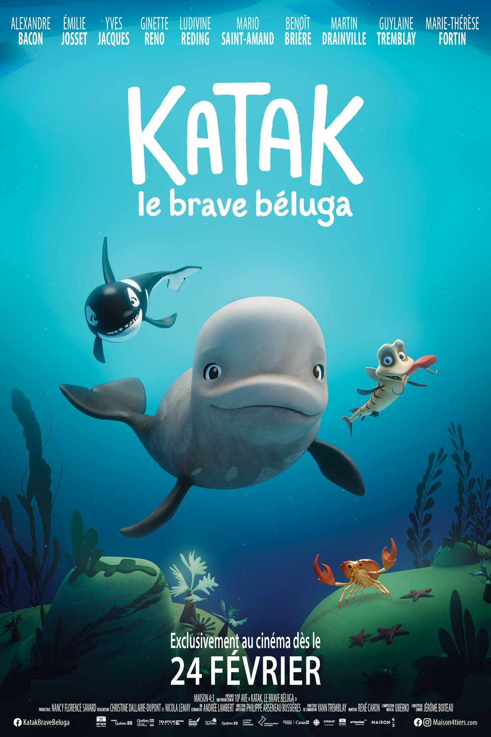 Poster of the movie Katak, le brave béluga [2023]