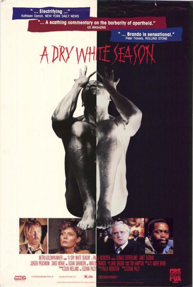 L'affiche du film A Dry White Season [1989]