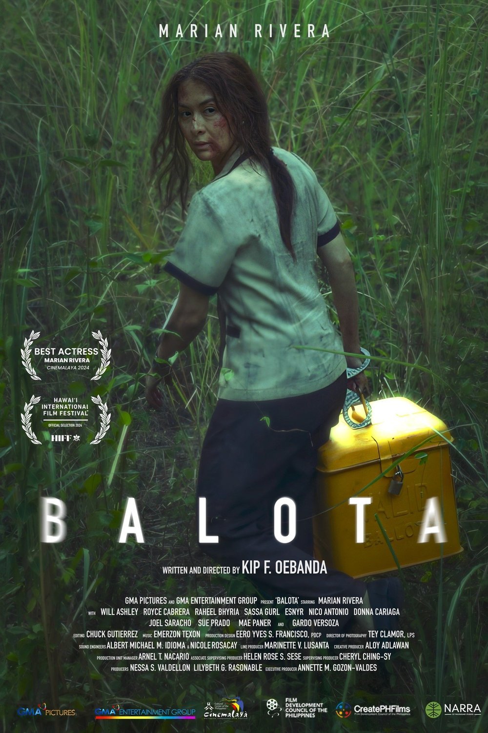 Tagalog poster of the movie Balota