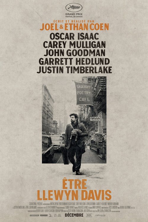 L'affiche du film Être Llewyn Davis