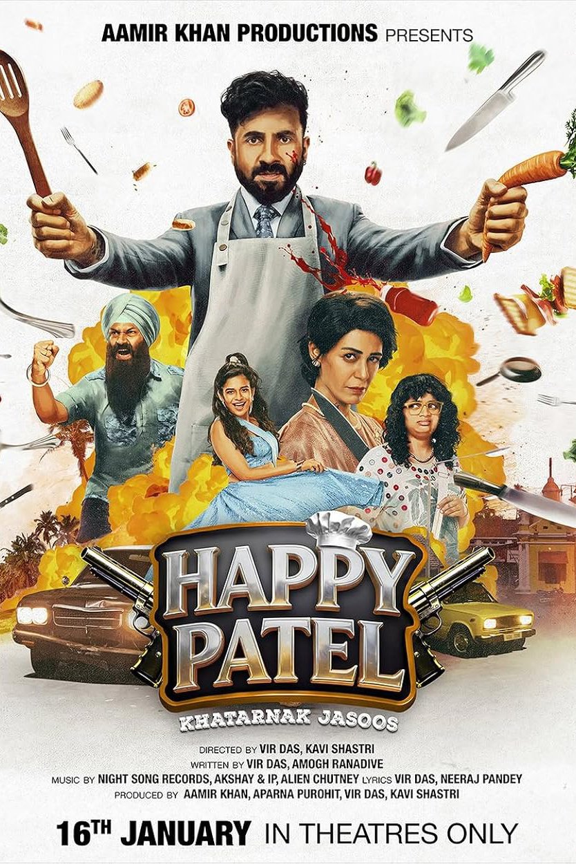 Poster of the movie Happy Patel: Khatarnak Jasoos