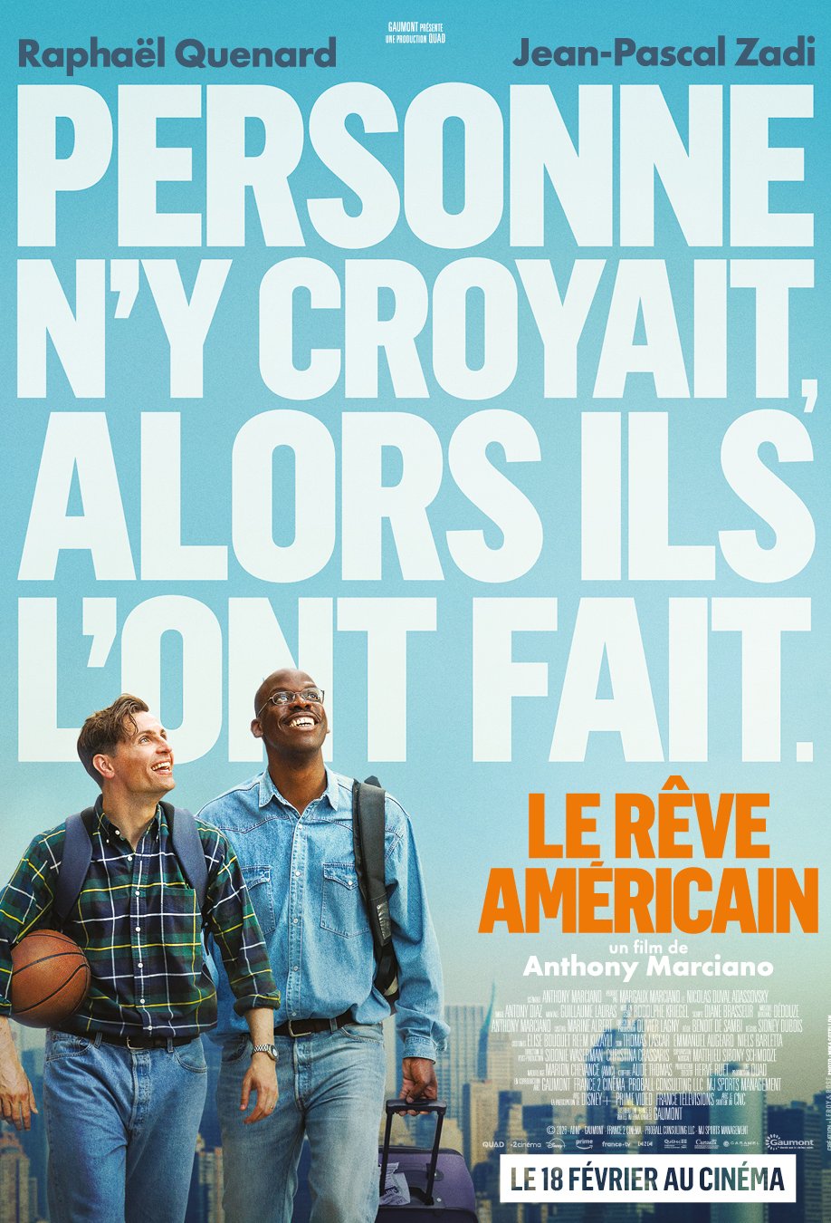 L'affiche du film Le rêve américain