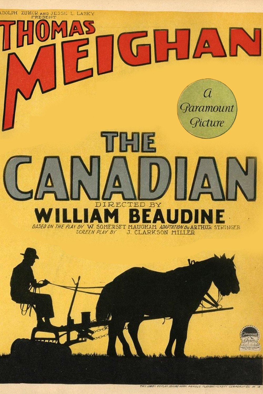 Poster of the movie The Canadian [1926]