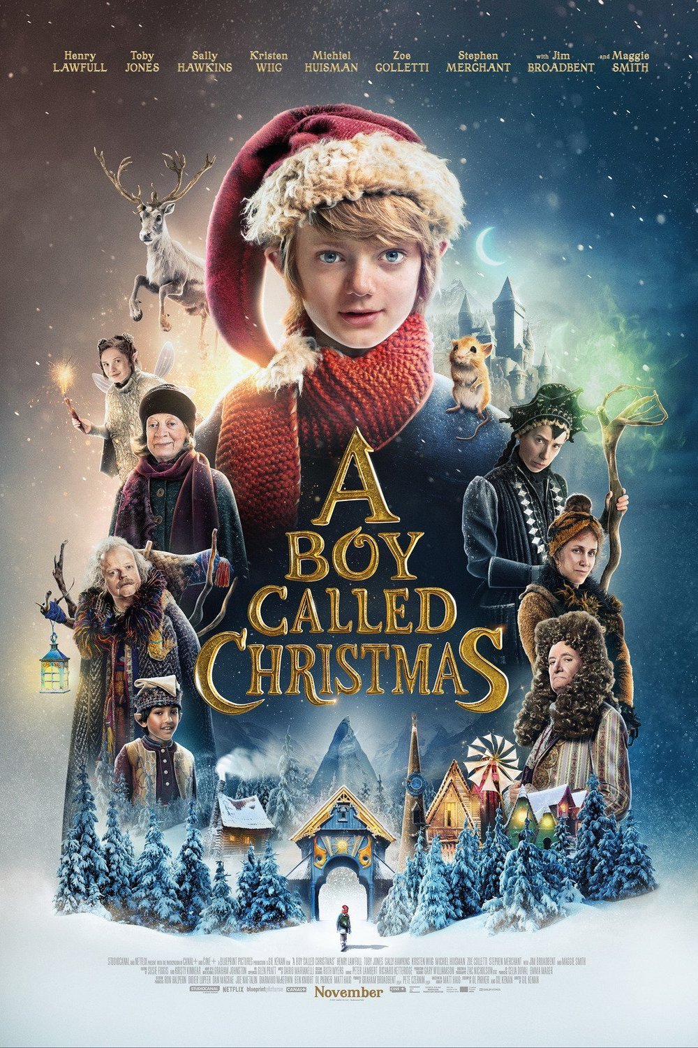 L'affiche du film A Boy Called Christmas [2021]