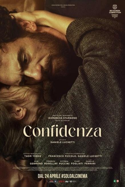 L'affiche originale du film Confidenza en italien