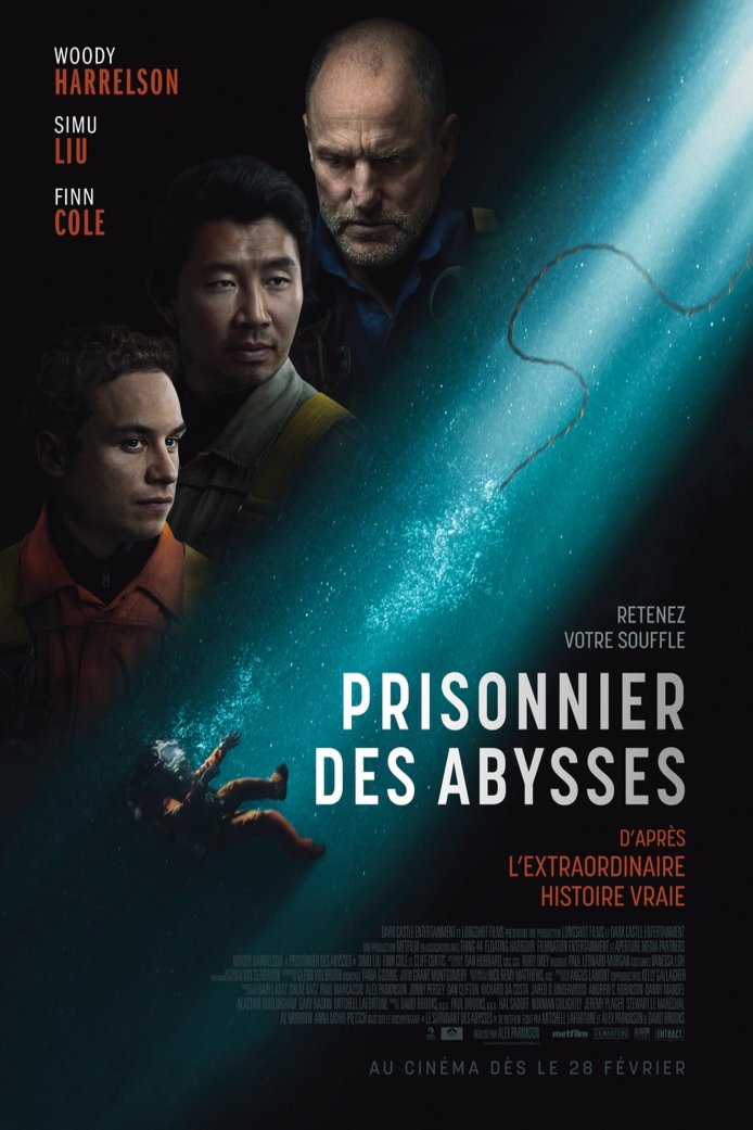 L'affiche du film Prisonnier des Abysses [2025]