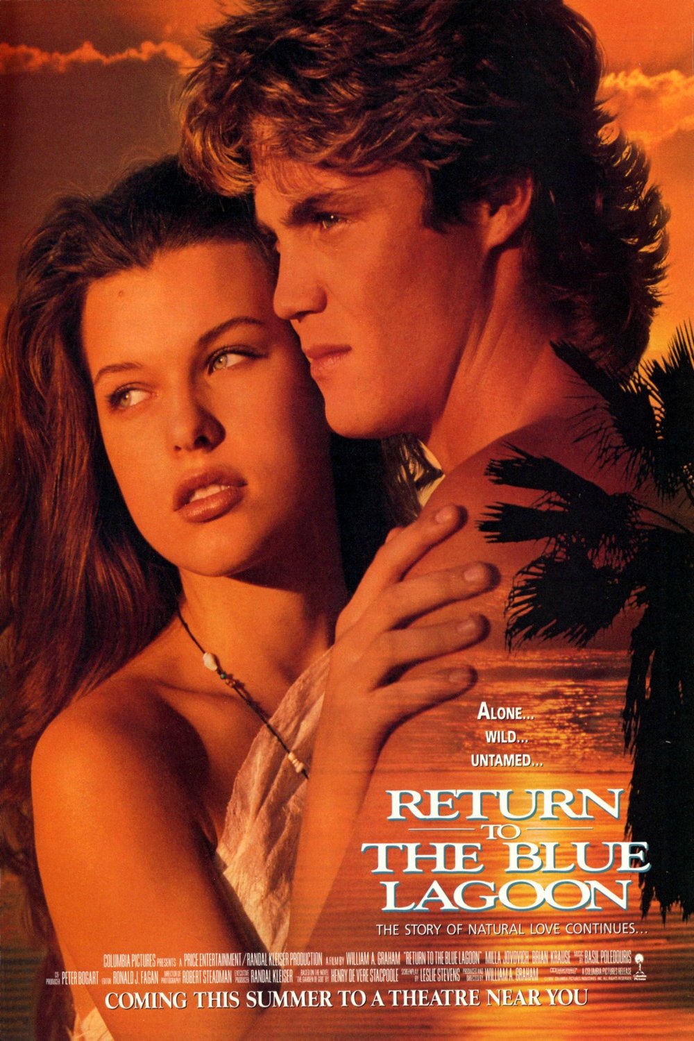 L'affiche du film Return to the Blue Lagoon [1991]